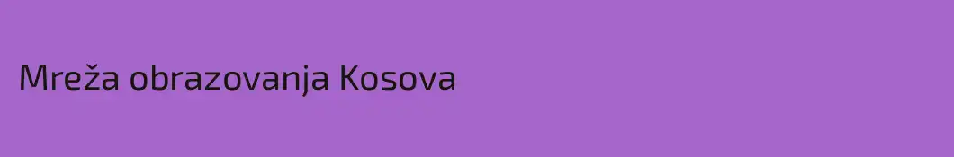 Mreža obrazovanja Kosova